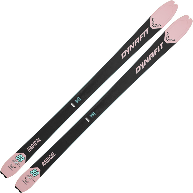 Lyže Dynafit Radical 88 Women mokarosa 25/26 Barva: černá / starorůžová, Délka: 166 cm