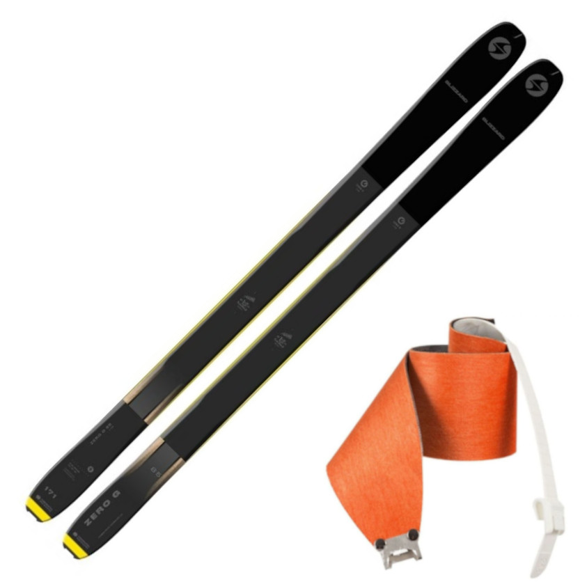 Lyže Blizzard Zero G 085 LTD Flat + pásy 21/22 Barva: černá, Délka: 150 cm