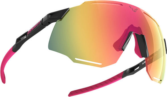 Brýle Dynafit Alpine Evo black out/pink glo 2025 Barva: černá / růžová, Velikost: UNI