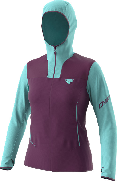 Mikina Dynafit Traverse PTC Hooded W marine blue royal purple 2024 Barva: fialová / modrá, Velikost: L