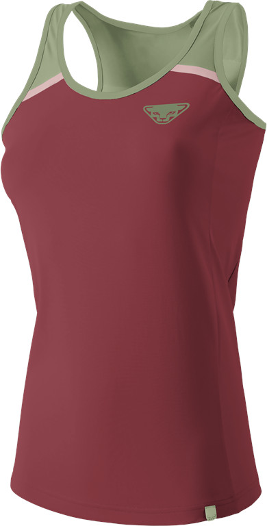 Tílko Dynafit Alpine Pro Tank W burgundy 2025 Barva: vínová / zelená, Velikost: M