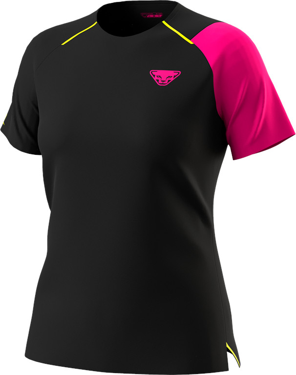 Triko Dynafit DNA W pink glo 2026 Barva: černá / růžová, Velikost: L