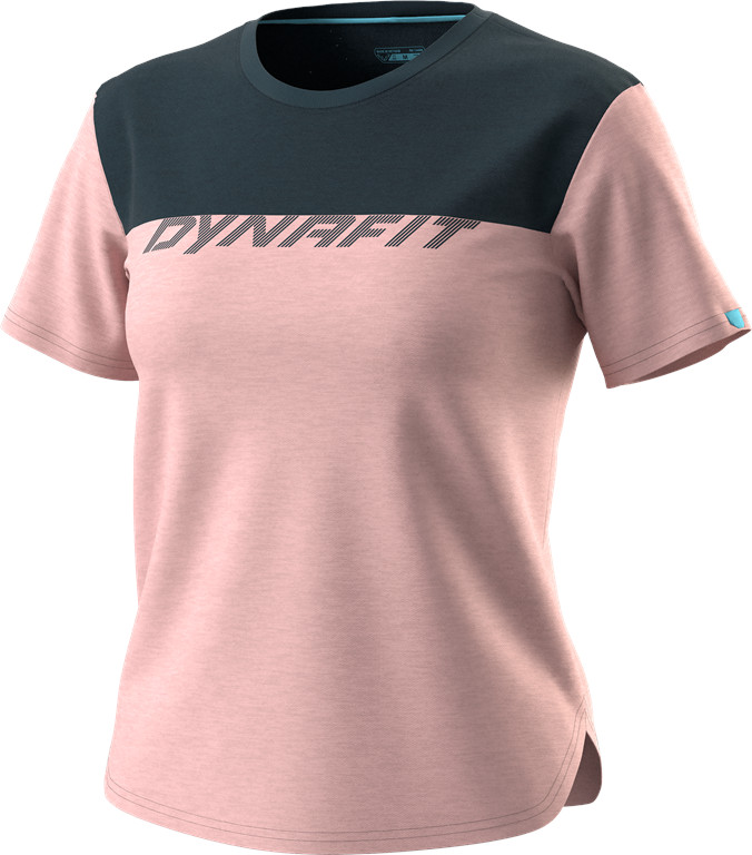 Triko Dynafit 24/7 Drirelease W pale rose 2024 Barva: růžová / modrá, Velikost: M