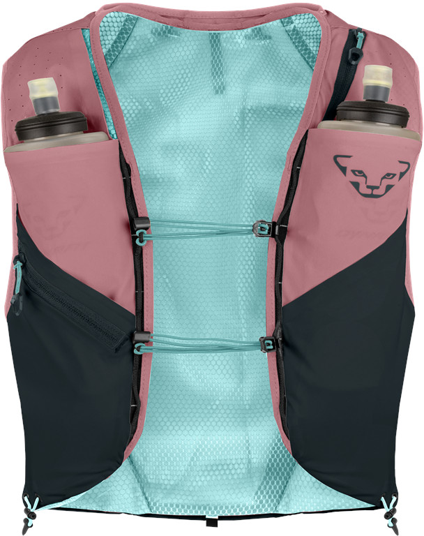 Běžecká vesta Dynafit Ultra 12 mokarosa blueberry 2025 Barva: starorůžová / modrá, Velikost: XL