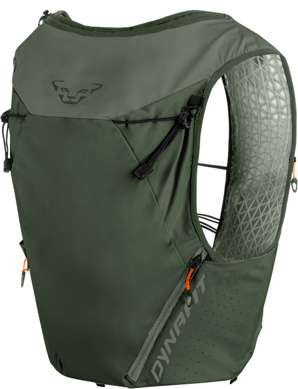 Běžecká vesta Dynafit Alpine 15 sage thyme 25/26 Barva: zelená, Velikost: M / L