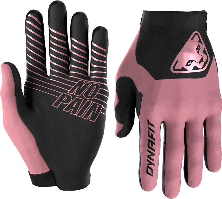Rukavice Dynafit Ride Gloves mokarosa 2025 Barva: starorůžová / černá, Velikost: XS