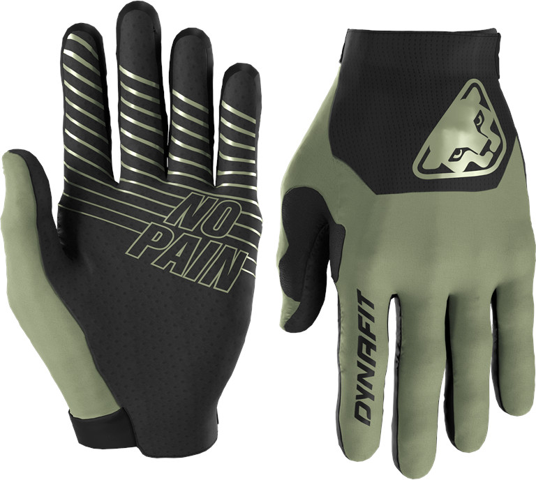 Rukavice Dynafit Ride Gloves sage 2025 Barva: zelená / černá, Velikost: M