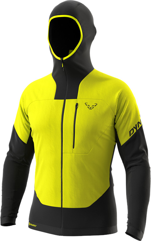 Bunda Dynafit Elevation Alpha Thermal lime punch 2026 Barva: žlutá / černá, Velikost: L