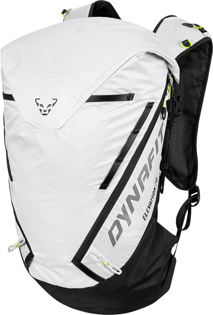 Batoh Dynafit Elevation 20 nimbus black out 2026 Barva: bílá / černá, Velikost: S / M