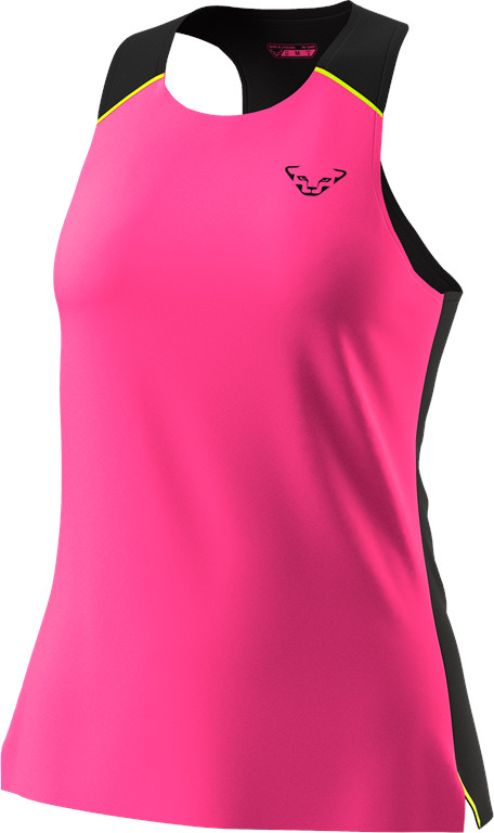 Tílko Dynafit DNA W pink glo 2026 Barva: růžová / černá, Velikost: L