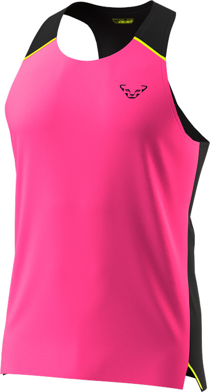 Tílko Dynafit DNA pink glo 2026 Barva: růžová / černá, Velikost: L