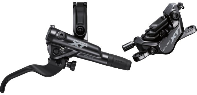 Brzdy Shimano XT BL-M8100/BR-M8120 Délka: 1700 mm, Strana: Pravá, Brzdové destičky: organické