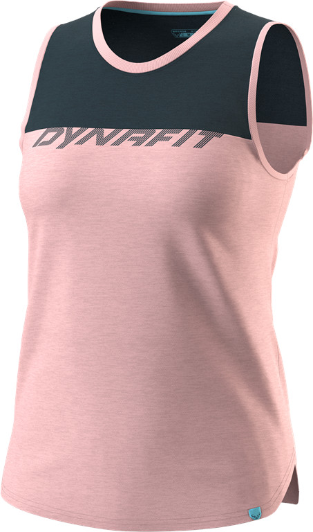 Tílko Dynafit 24/7 Drirelease W pale rose 2025 Barva: starorůžová / modrá, Velikost: S