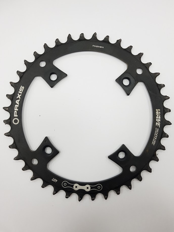Převodník Praxis / Specialized Vado 104BCD Single Wave Style 10/11 speed OEM Počet zubů: 40 zubů