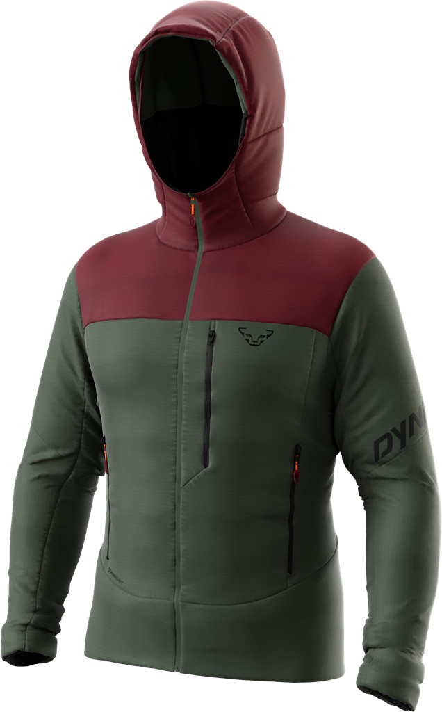 Bunda Dynafit Radical PRL Hood thyme 24/25 Barva: zelená / vínová, Velikost: L