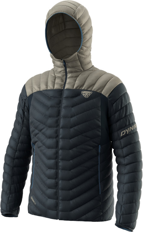 Bunda Dynafit Ridge Ultralight DWN rock khaki 24/25 Barva: modrá / khaki, Velikost: XXL
