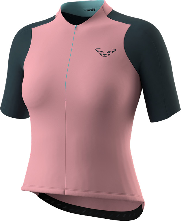 Dres Dynafit Ride Light W S/S 1/2 Zip mokarosa 2024 Barva: starorůžová / modrá, Velikost: M