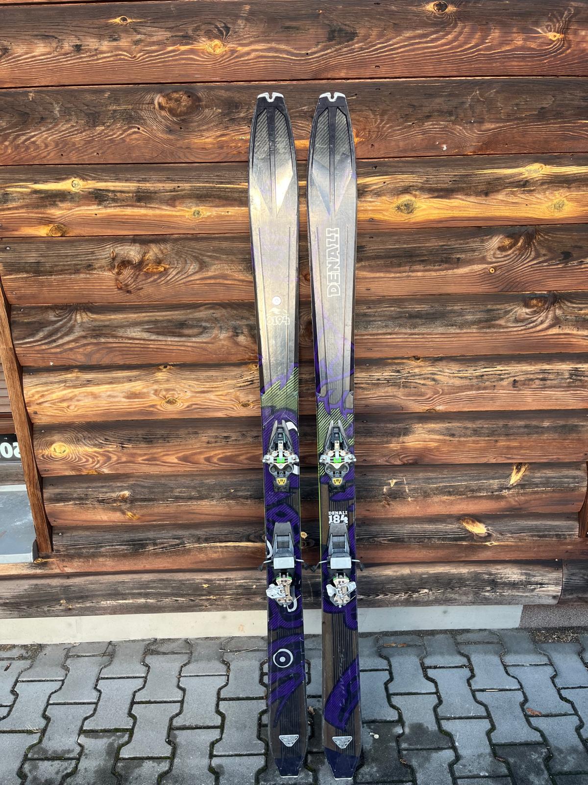 Použitý skialpový set Dynafit Denali Délka: 184 cm