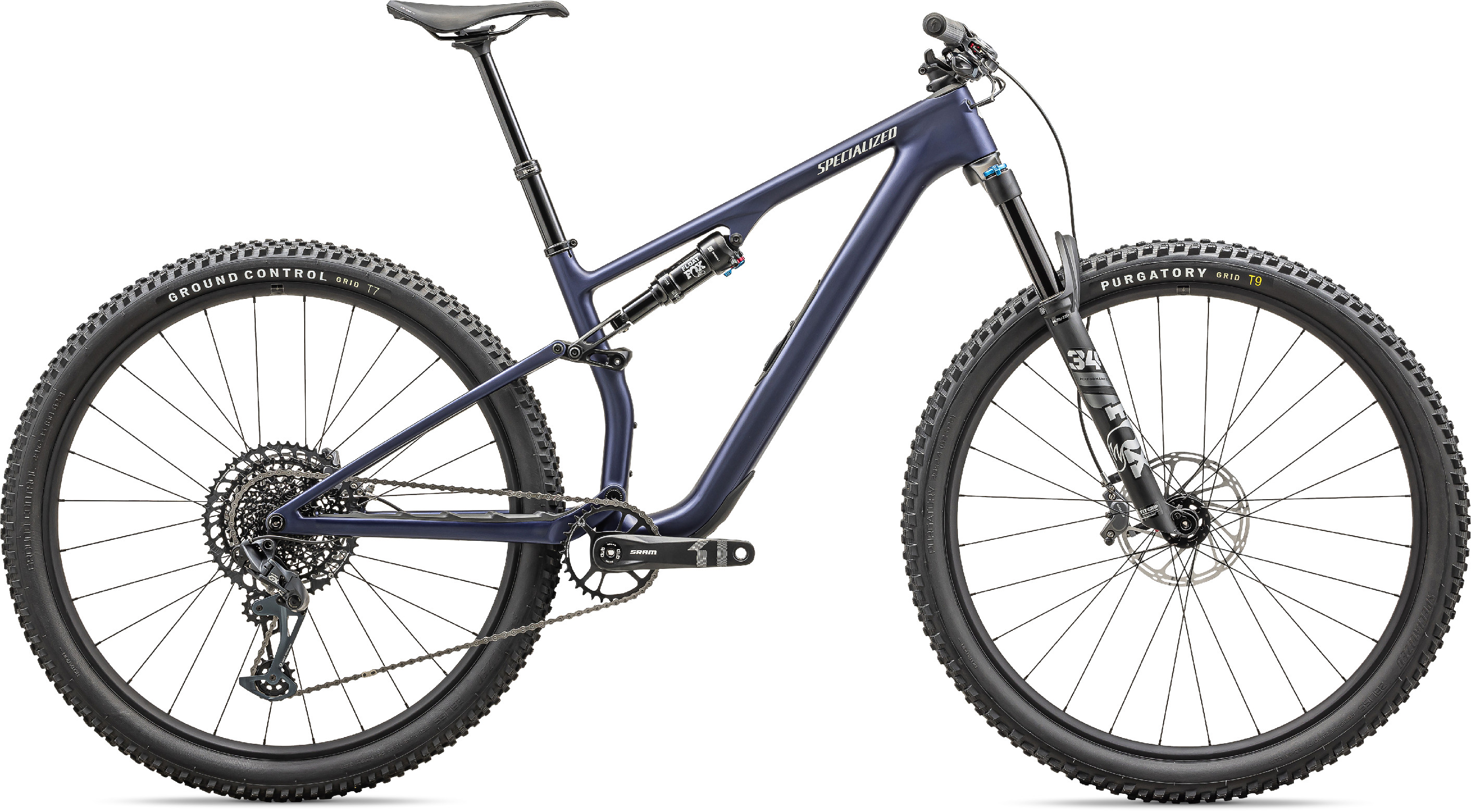 Specialized Epic 8 Evo Comp satin blue onyx/dune white 2024 Barva: fialová, Velikost: XS