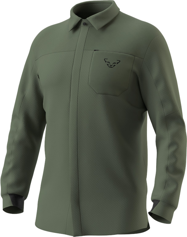 Košile Dynafit Tigard Thermal Shirt U thyme 24/25 Barva: zelená, Velikost: L