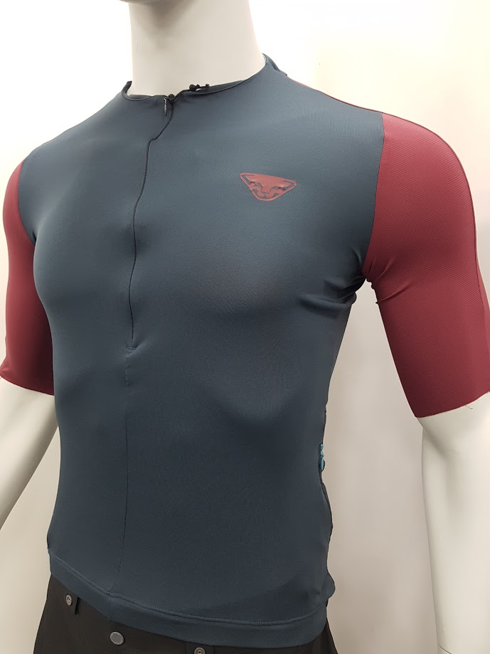 Dres Dynafit Ride Light SS 1/2 zip blueberry 2025 Barva: modrá / vínová, Velikost: L