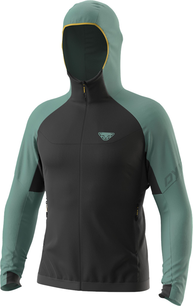 Mikina Dynafit Transalper PTC Hooded atlantic 2025 Barva: černá / modrá, Velikost: M