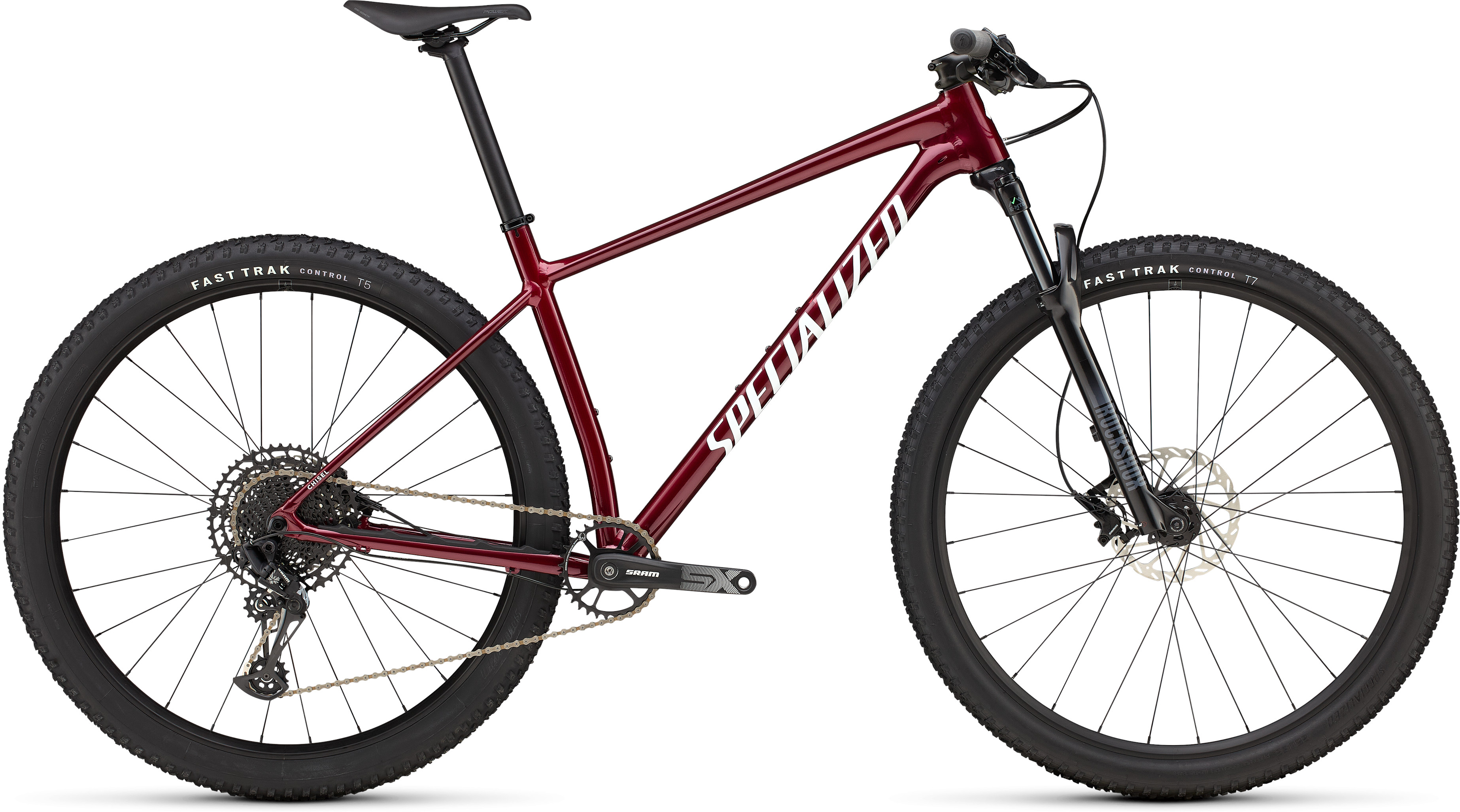 Specialized Chisel HT gloss maroon/white 2025 Barva: vínová, Velikost: M