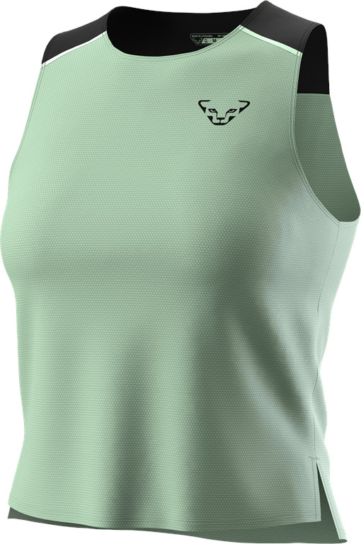 Tílko Dynafit Sky Crop Top W jadelite 2025 Barva: mintová / černá, Velikost: M