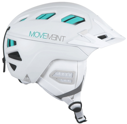 Přilba Movement 3Tech Freeride W white/turquoise Barva: bílá / mintová, Velikost: XS / S