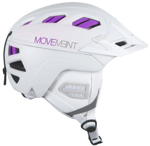 Přilba Movement 3Tech Freeride W white/purple Barva: bílá / fialová, Velikost: XS / S