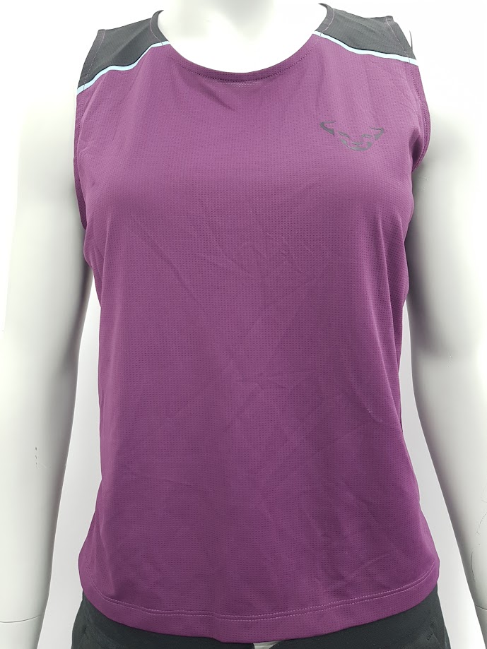 Tílko Dynafit Sky Crop Top W royal purple 2025 Barva: fialová / černá, Velikost: M