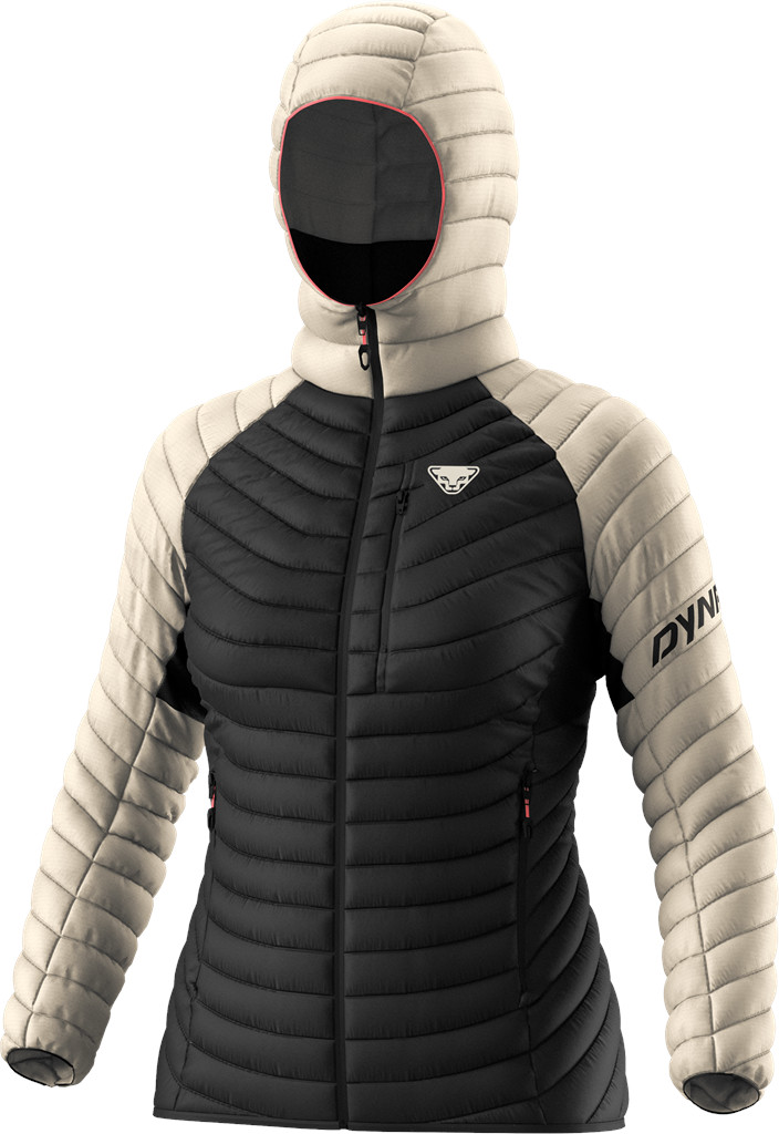 Bunda Dynafit Radical Down Hood W overcast 25/26 Barva: černá / krémová, Velikost: S
