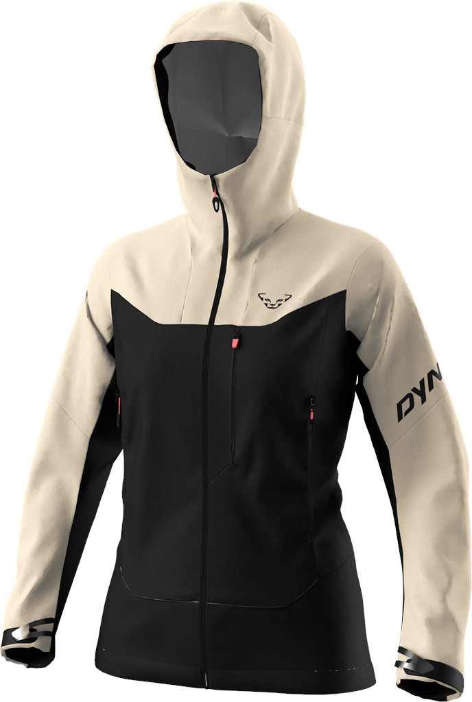 Bunda Dynafit Radical Softshell W overcast 25/26 Barva: černá / krémová, Velikost: S