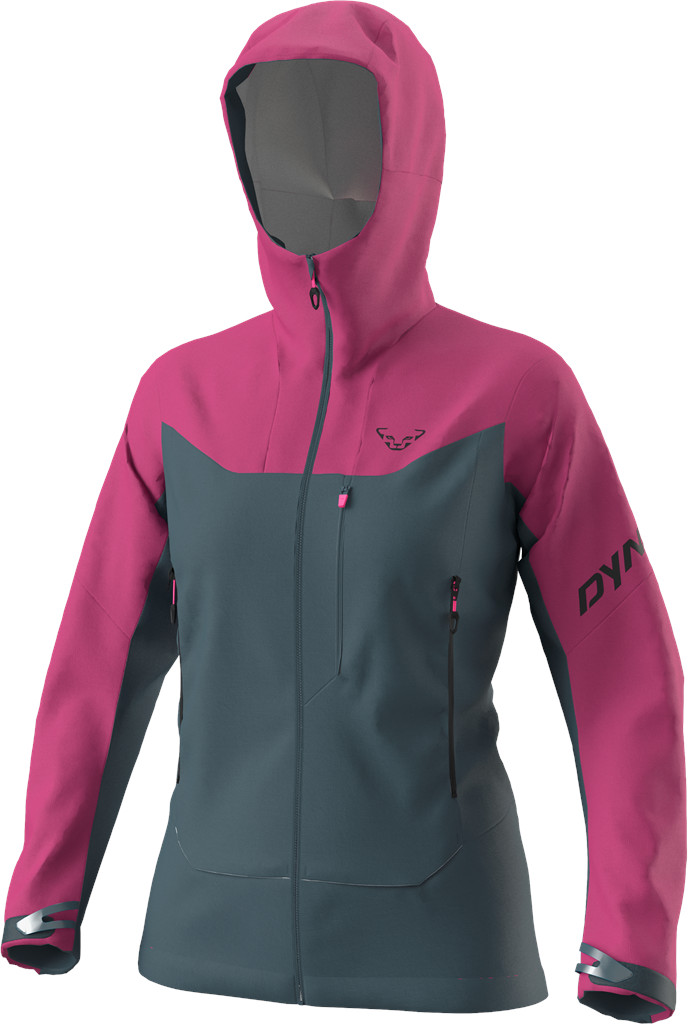 Bunda Dynafit Radical Softshell W magenta 25/26 Barva: šedá / růžová, Velikost: S