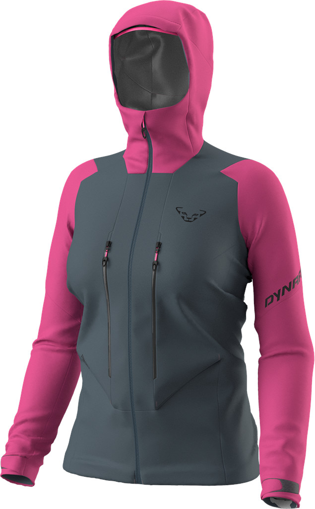 Bunda Dynafit Blacklight 3L W magenta 25/26 Barva: šedá / růžová, Velikost: M