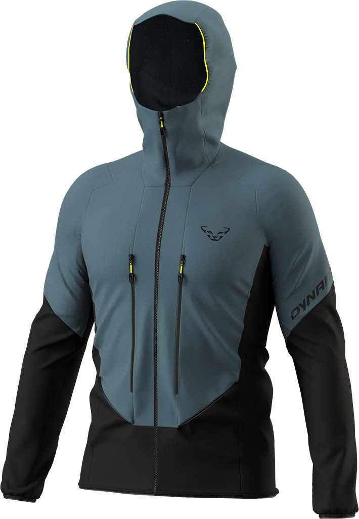 Bunda Dynafit Blacklight Softshell cinder 25/26 Barva: šedá / černá, Velikost: L
