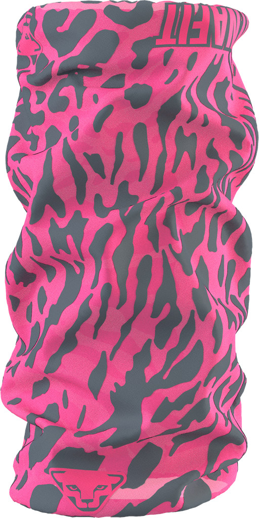 Nákrčník Dynafit Graphic Neck Gaiter cheeky pink/6A33 2026 Barva: růžová / šedá, Velikost: UNI