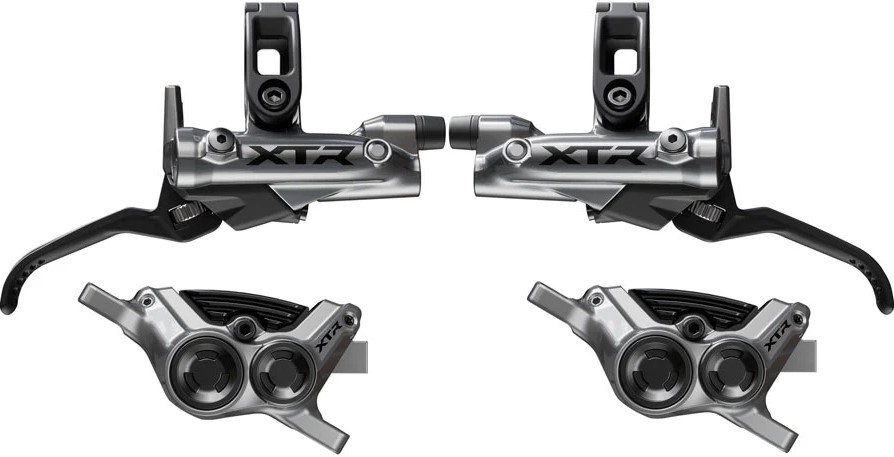 Brzdy Shimano XTR BL-M9220/BR-M9220 Délka: 1000 mm, Strana: Levá, Brzdové destičky: kovové s chladičem
