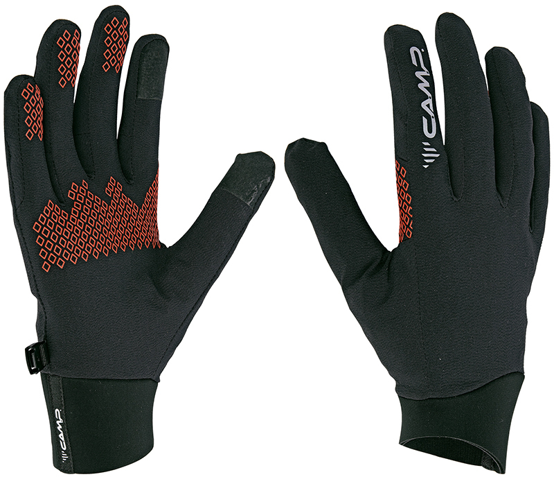 Rukavice Camp G Air Light black/dark orange Barva: černá / oranžová, Velikost: L