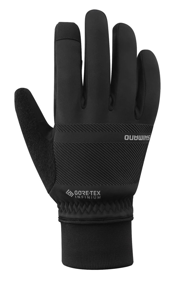 Rukavice Shimano Infinium Primaloft Barva: šedá, Velikost: S