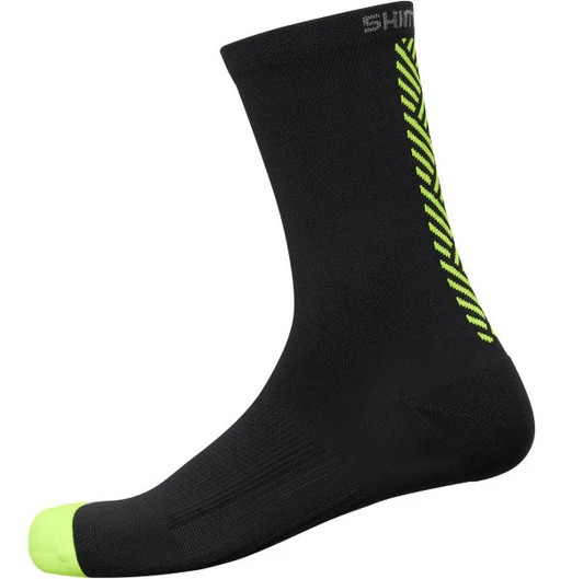 Ponožky Shimano Original Tall black/yellow Barva: černá / žlutá, Velikost: S-M
