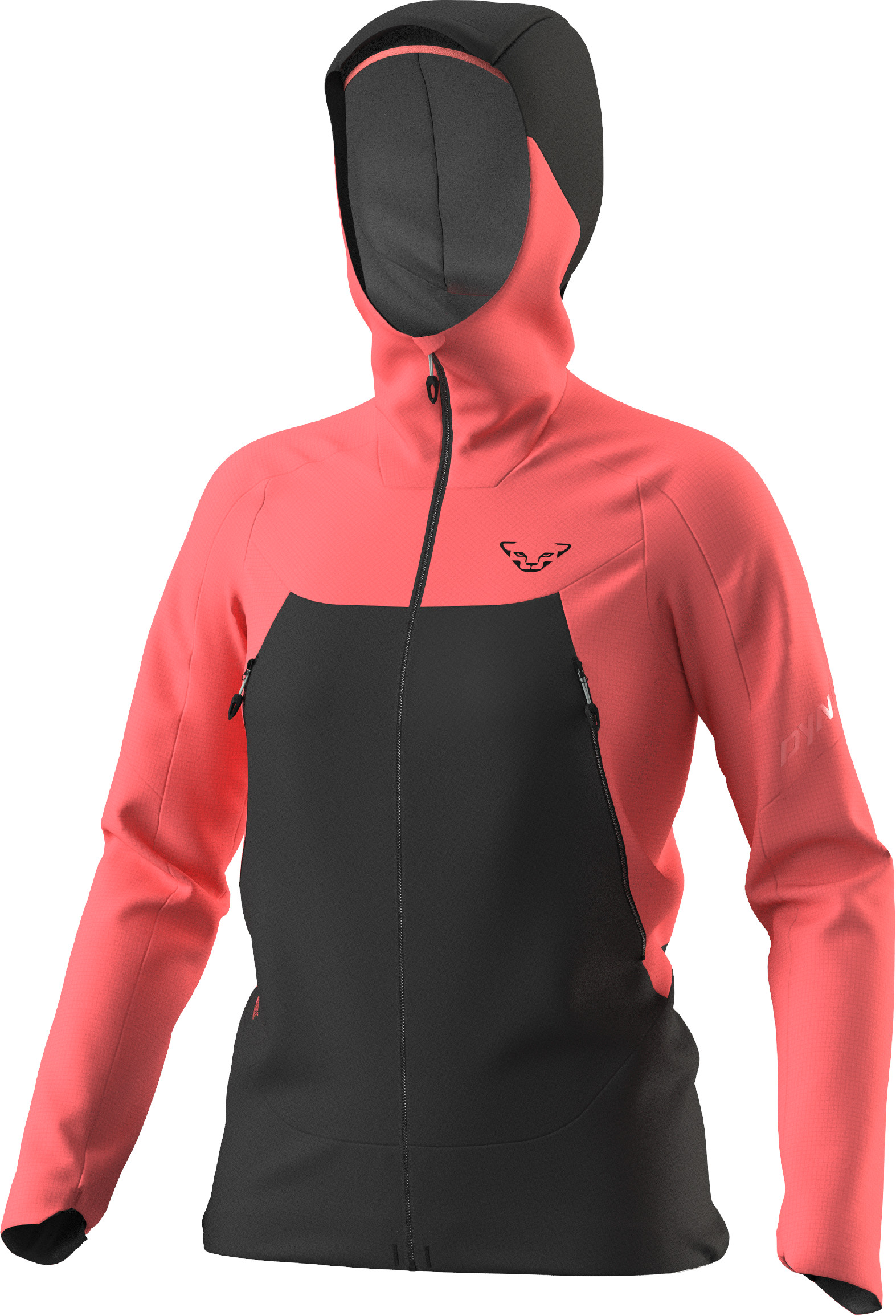 Bunda Dynafit Transalper GTX W cabana 2026 Barva: černá / korálová, Velikost: M