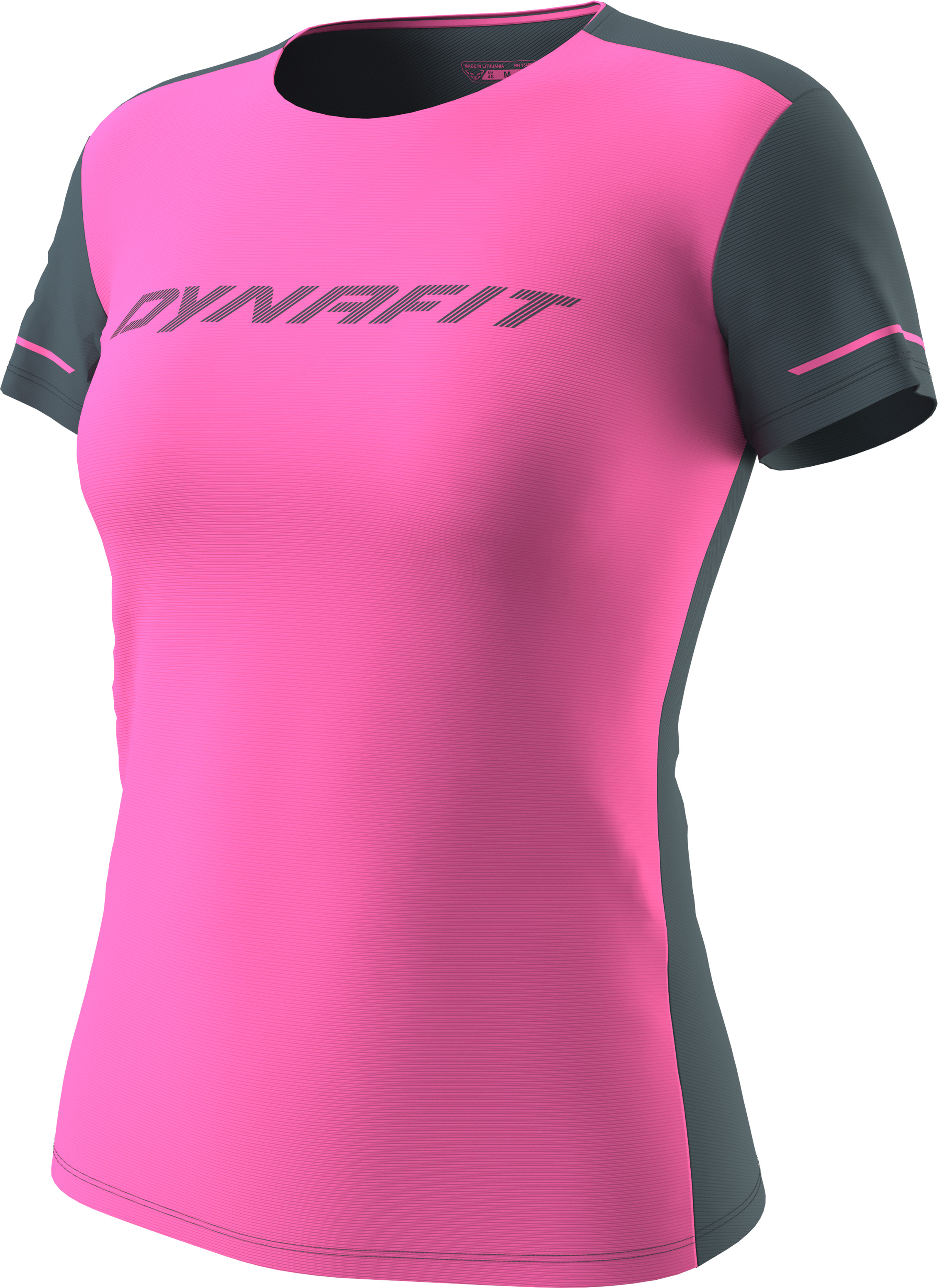 Triko Dynafit Alpine 2 S/S Tee W pink glo 2026 Barva: růžová / šedá, Velikost: S