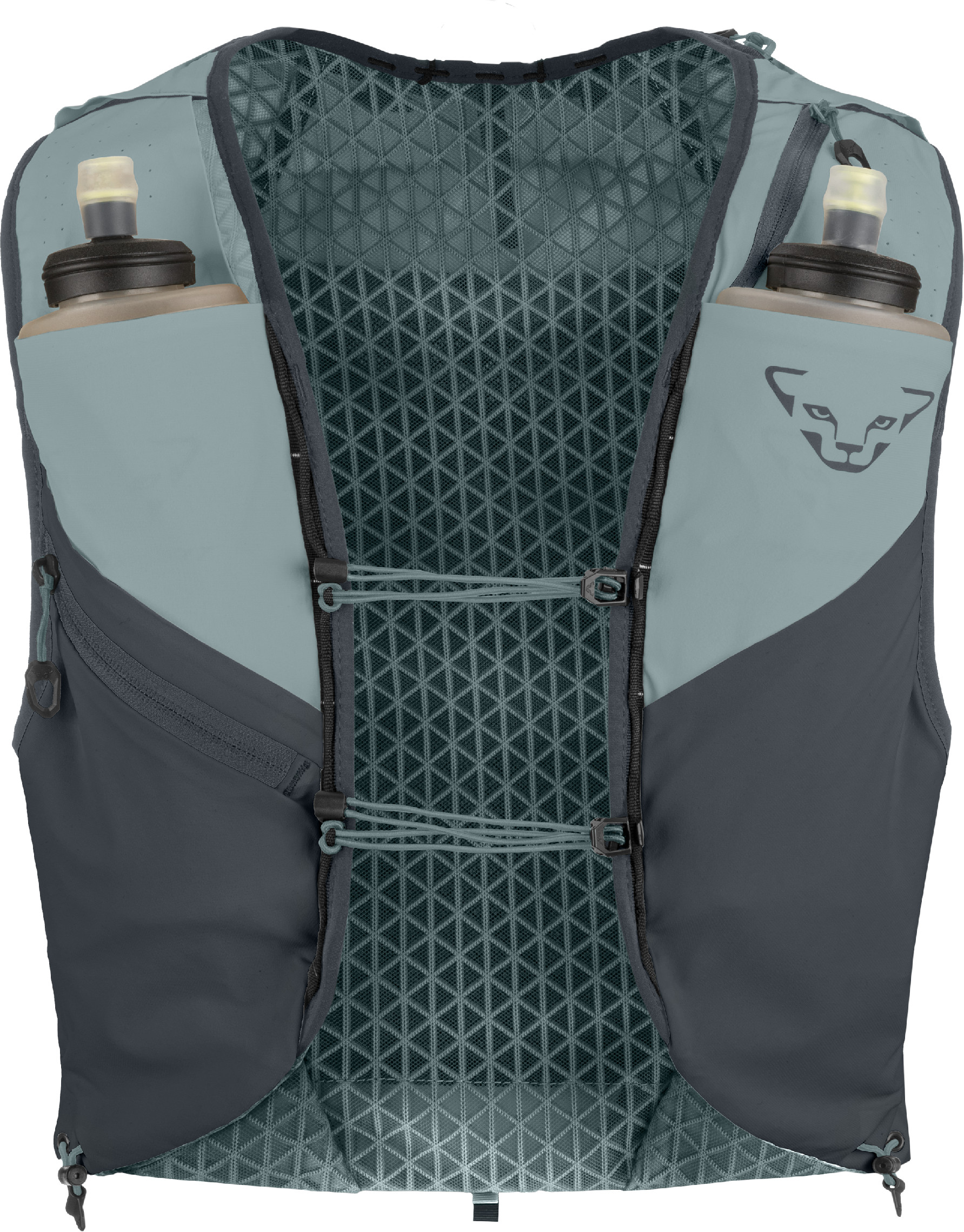 Běžecká vesta Dynafit Alpine 15 smoke blue/cinder 2026 Barva: modrá / šedá, Velikost: XL