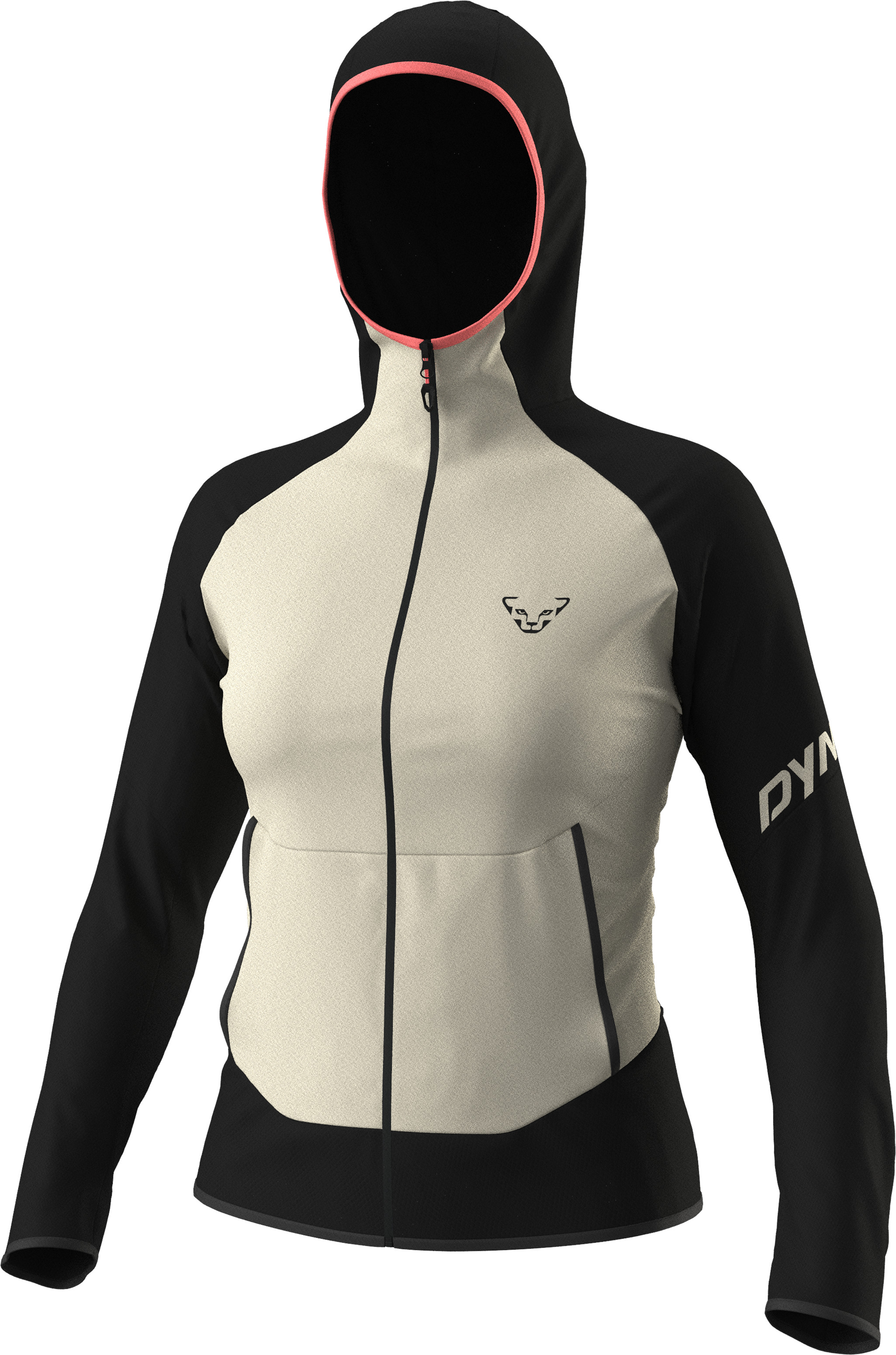 Mikina Dynafit Transalper Light PTC Hoody W black out/overcast 2026 Barva: krémová / černá, Velikost: L