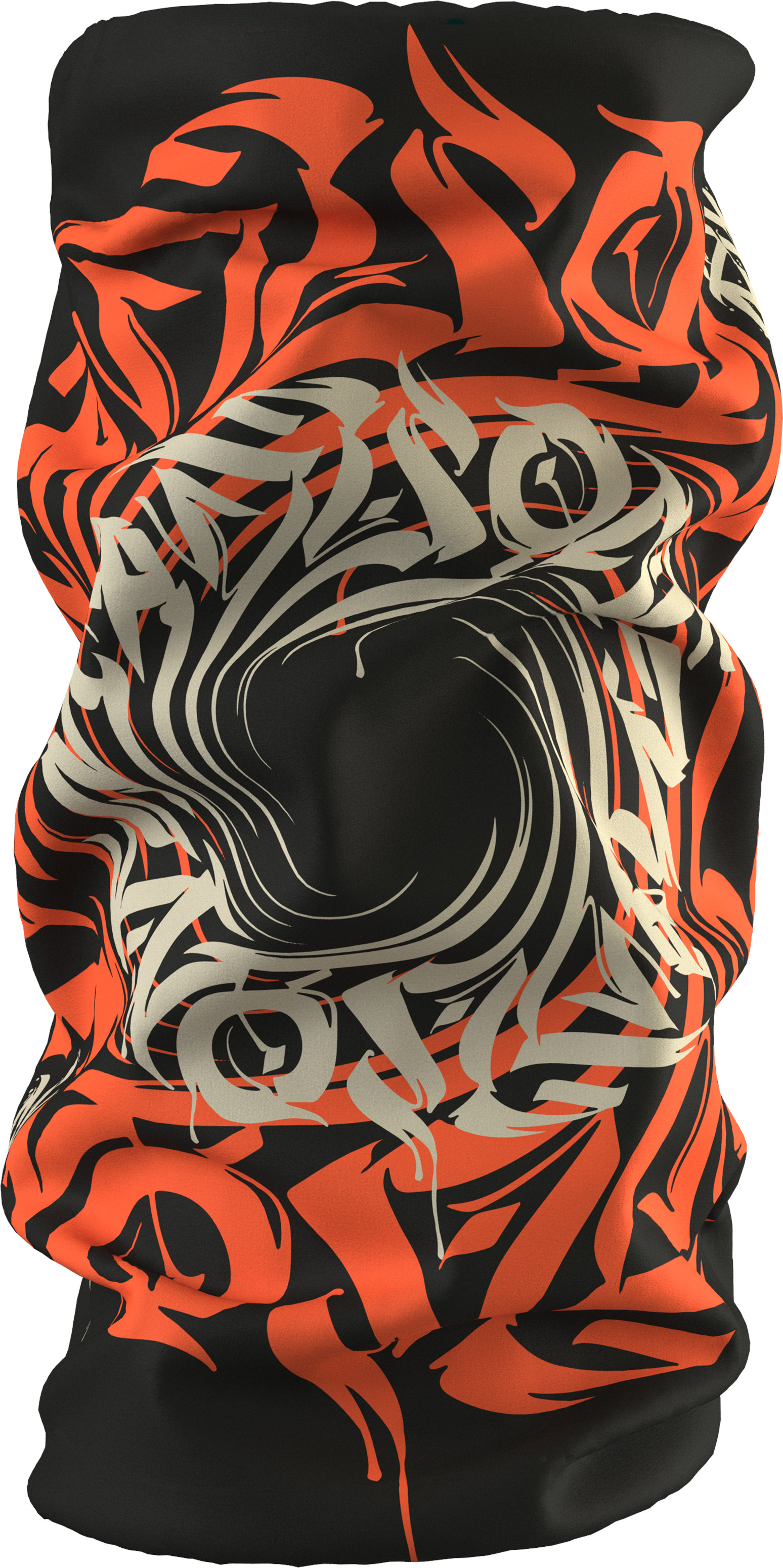Nákrčník Dynafit Graphic Neck Gaiter black out 2026 Barva: oranžová / černá, Velikost: UNI
