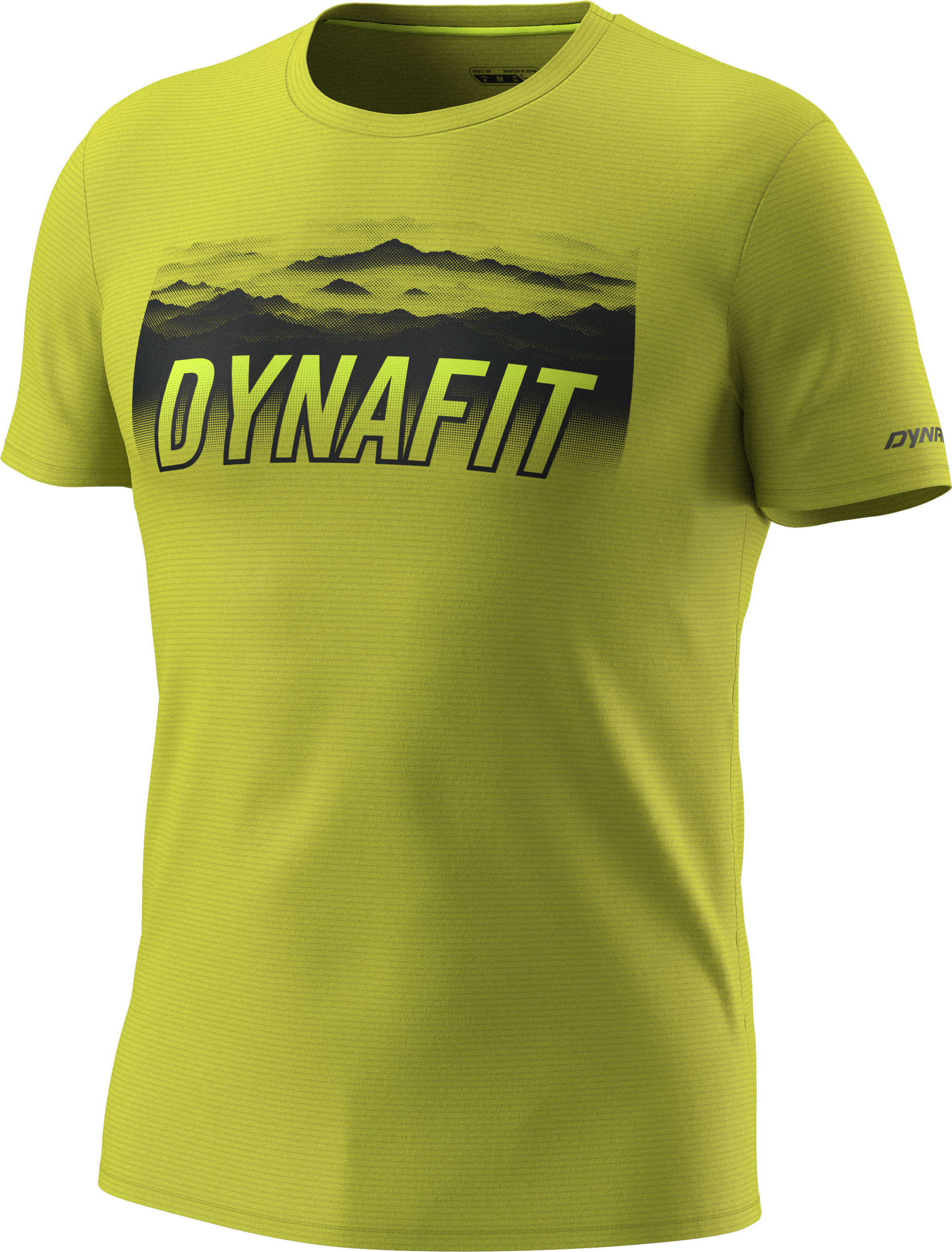 Triko Dynafit Transalper Graphic S/S Tee golden lime 2026 Barva: limetková, Velikost: L