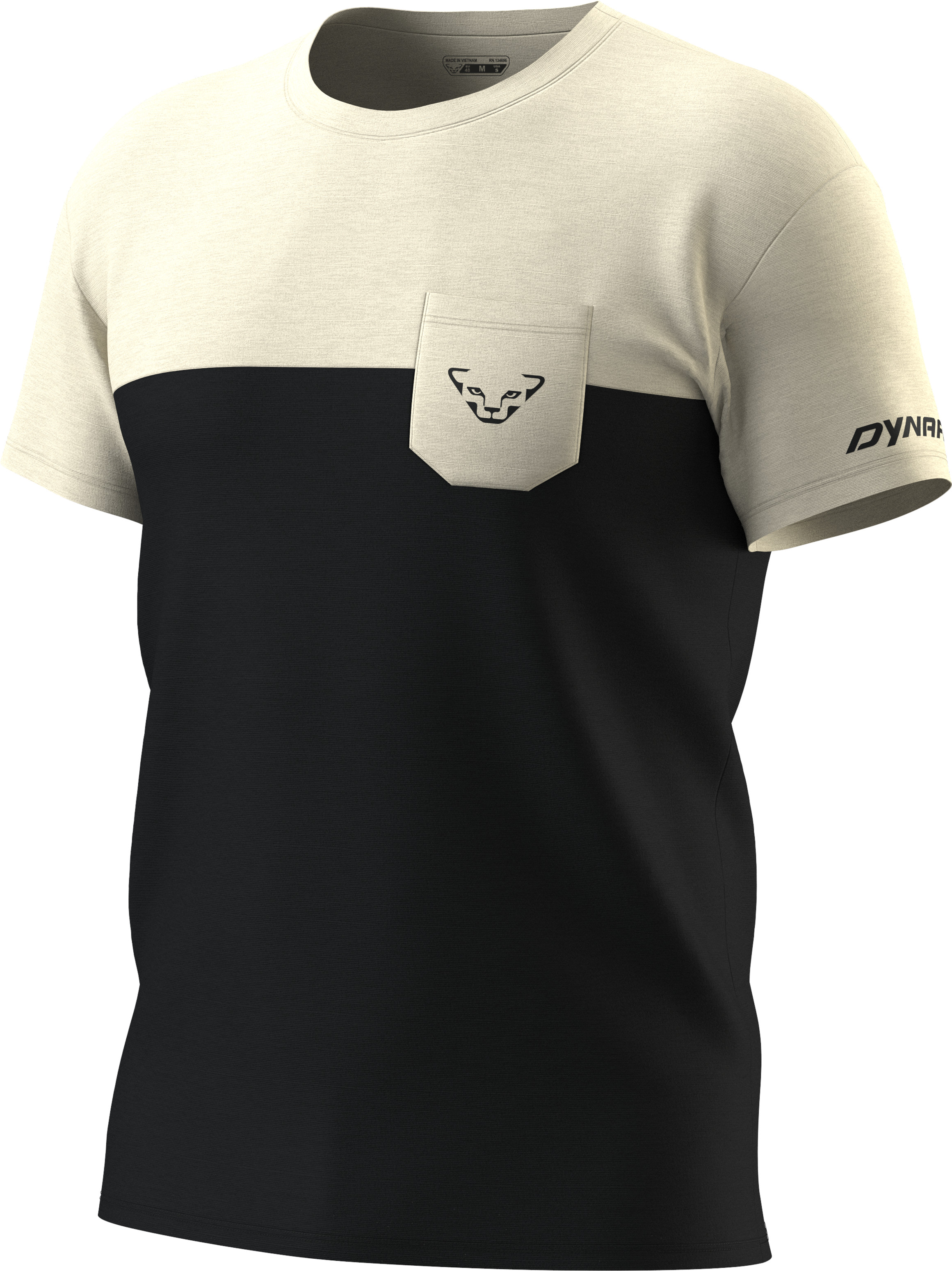 Triko Dynafit Transalper Pocket overcast 2026 Barva: černá / krémová, Velikost: XL