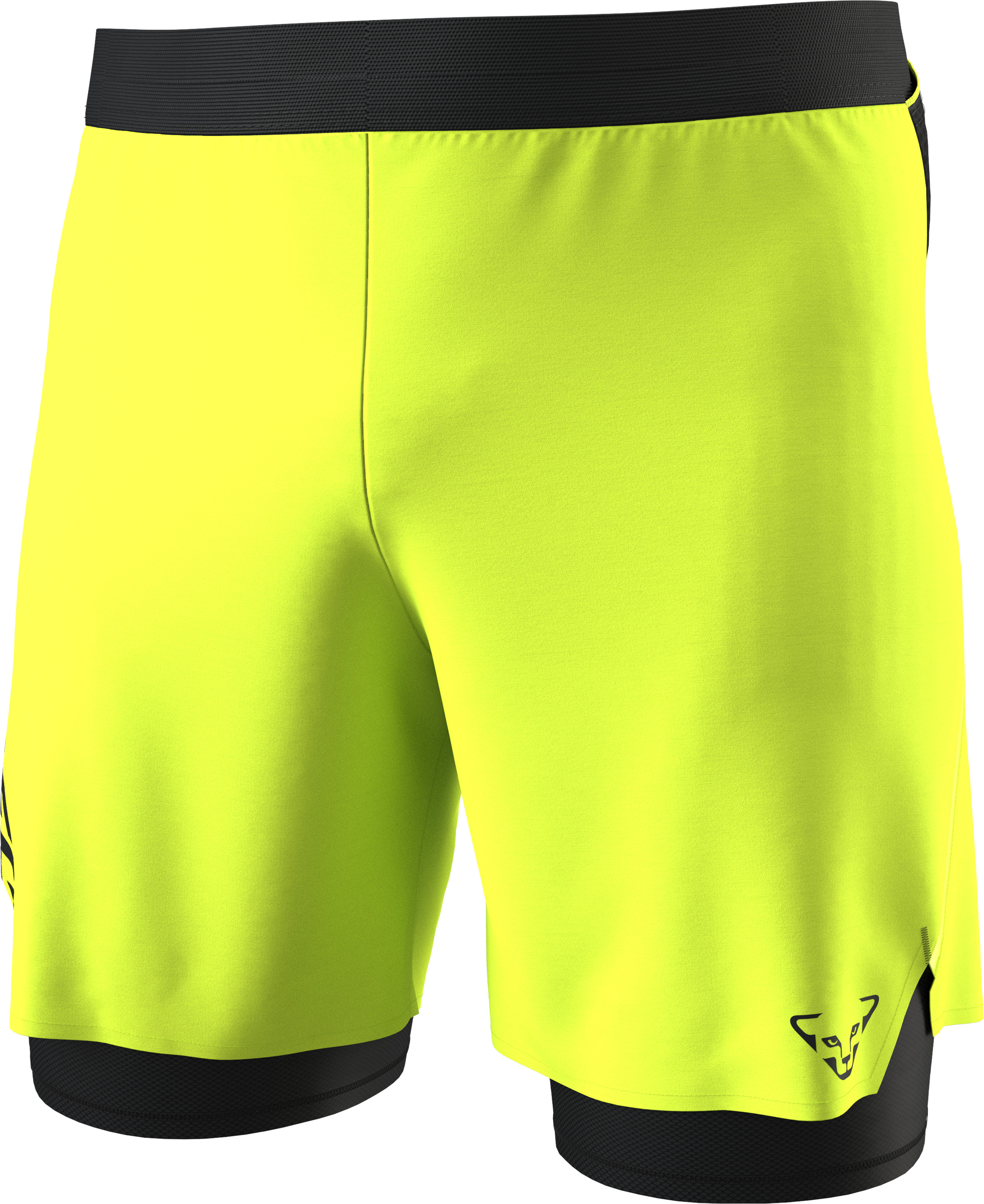 Kraťasy Dynafit Alpine Pro 2/1 ultra yellow 2026 Barva: žlutá / černá, Velikost: XL