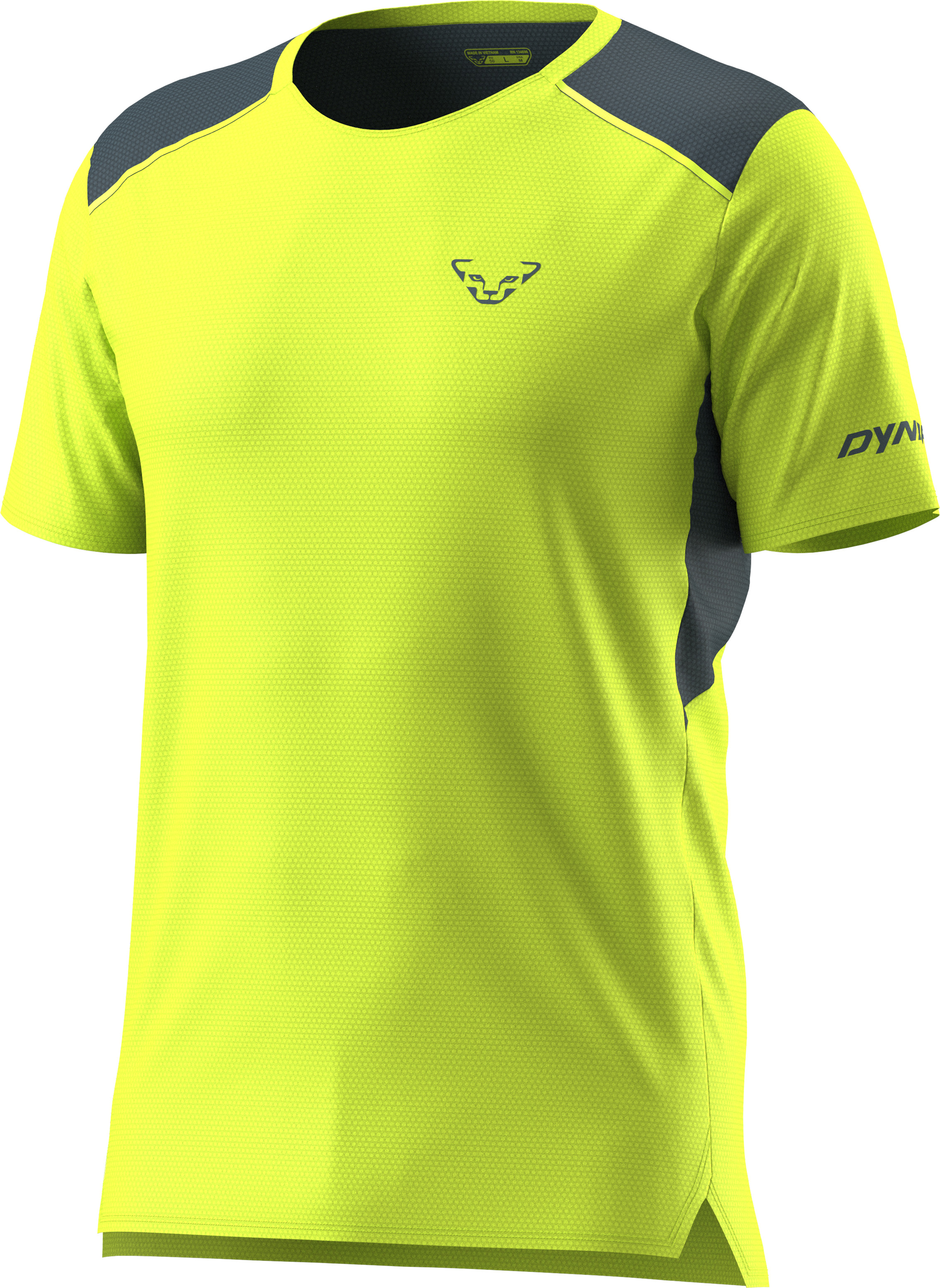 Triko Dynafit Sky ultra yellow 2026 Barva: žlutá / šedá, Velikost: XL